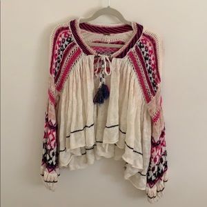Free People Pink Knit sweater